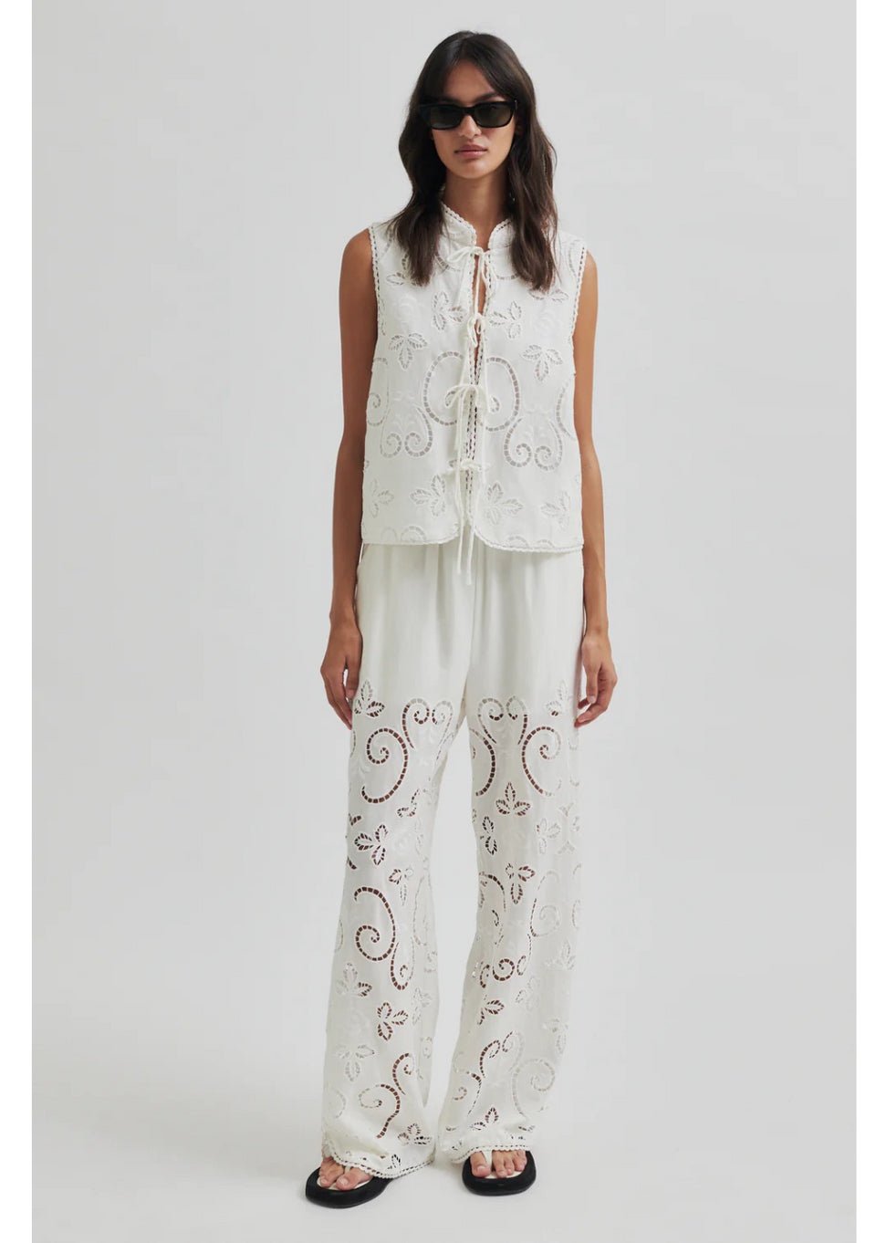 Second Female | Vilma Top | White | Palm Boutique