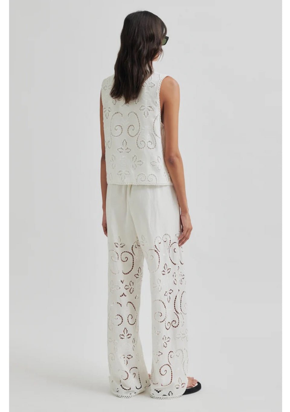 Second Female | Vilma Top | White | Palm Boutique