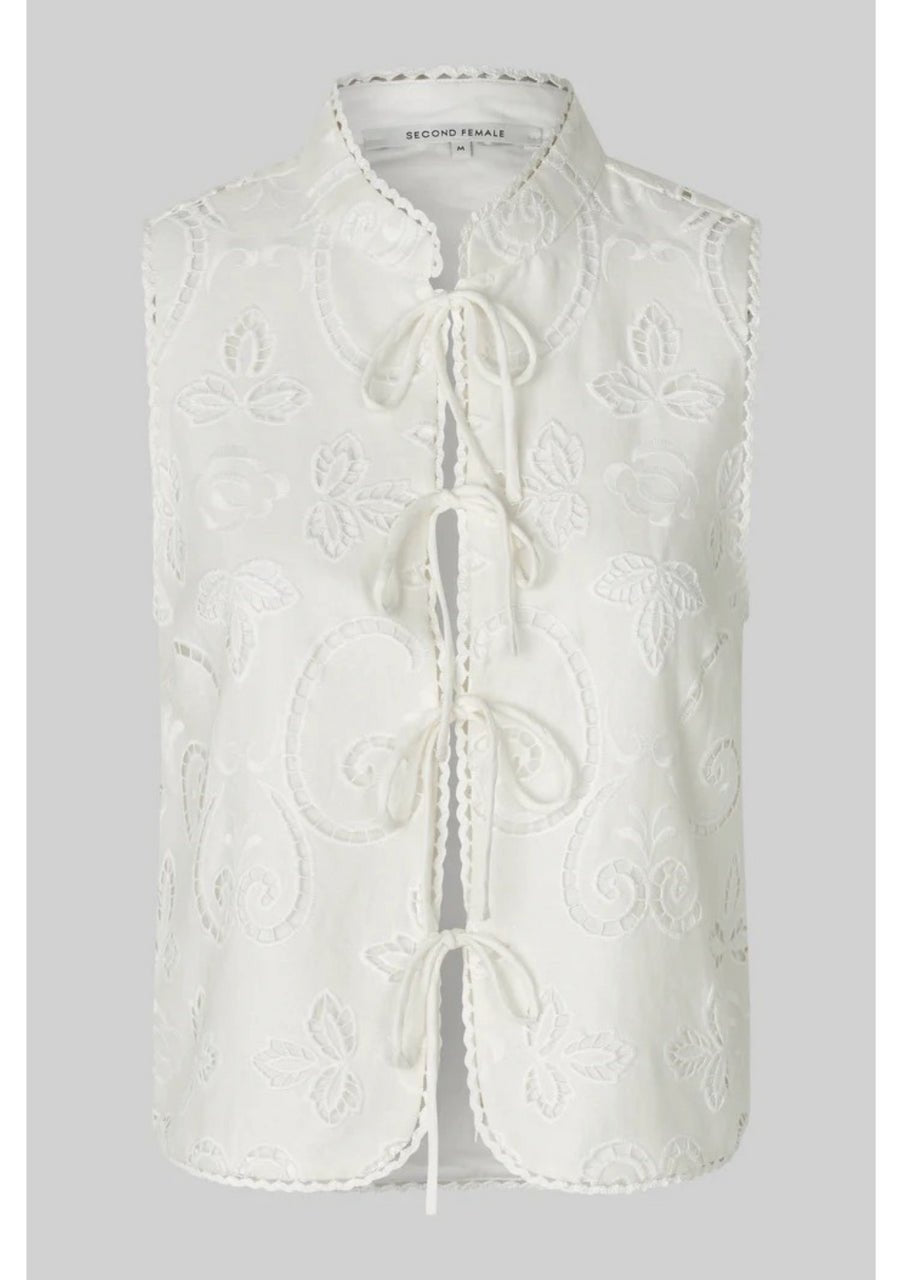 Second Female | Vilma Top | White | Palm Boutique