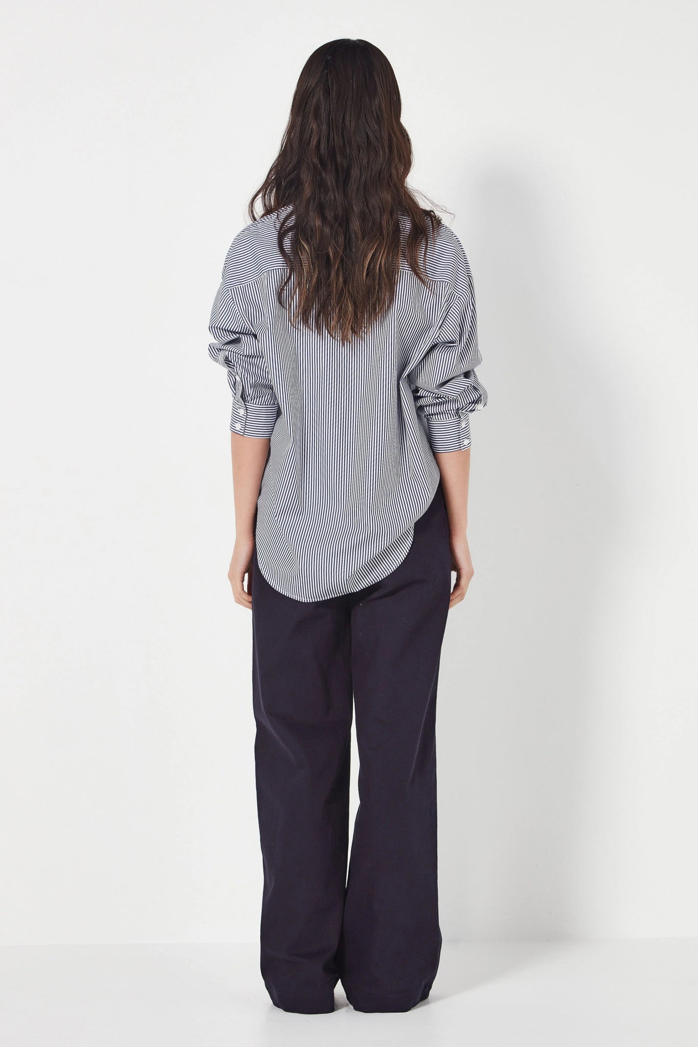 Shjark | Baildon Shirt | Navy Stripe | Palm Boutique