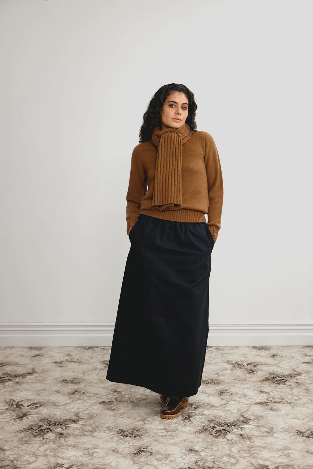Standard Issue | Cashmere Scarf | Chestnut | Palm Boutique