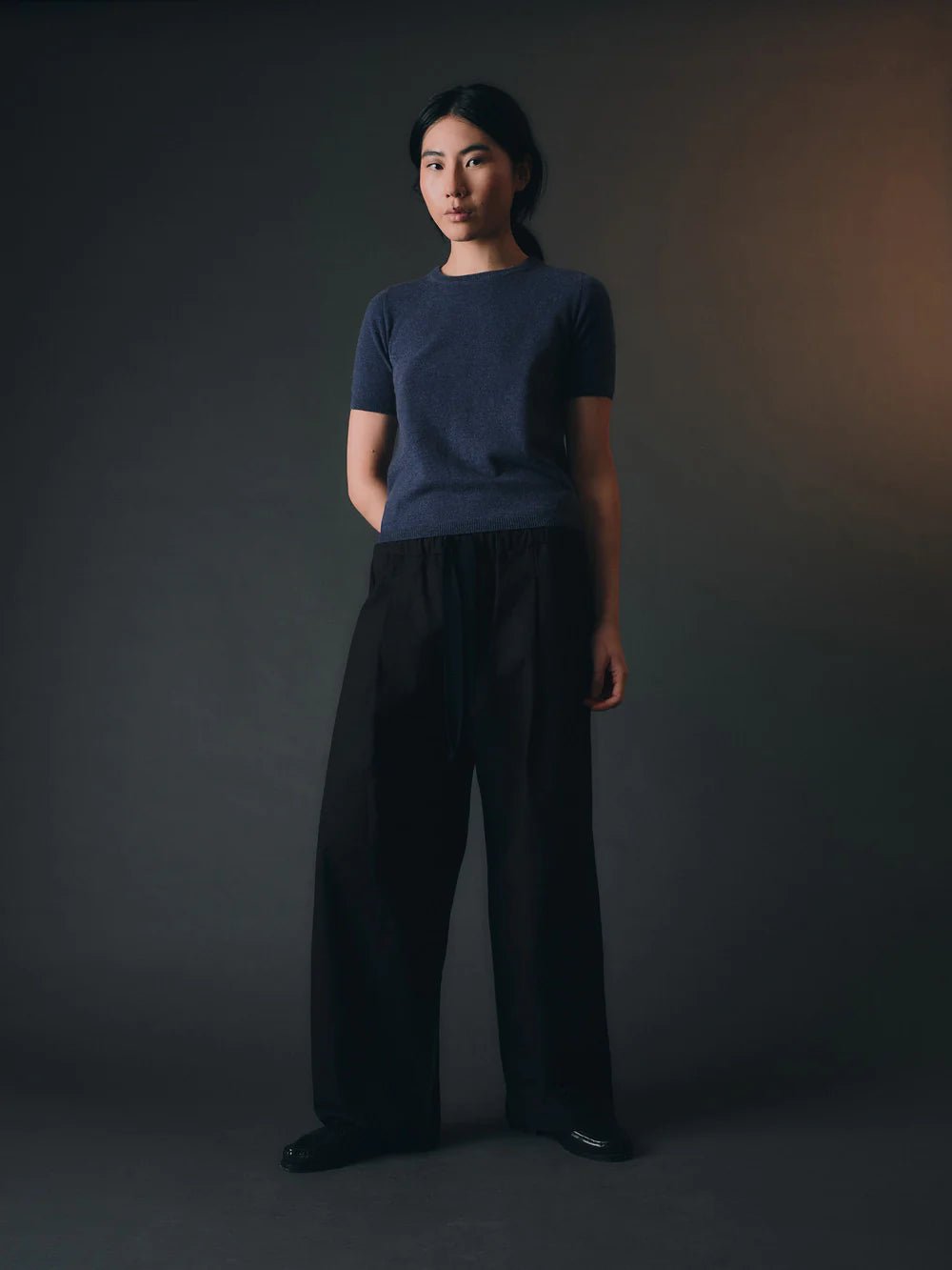 Standard Issue | Cashmere Tee | Eclipse | Palm Boutique