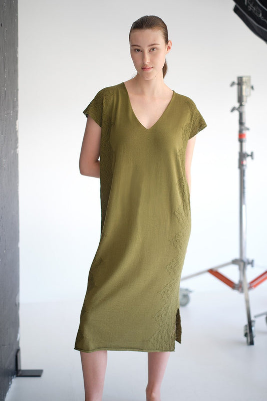 Standard Issue | Cotton Florentine Caftan | Cactus | Palm Boutique