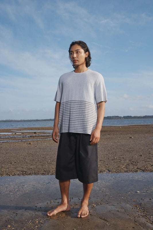 Standard Issue | Cotton Universal Banded T-shirt | Moon | Palm Boutique