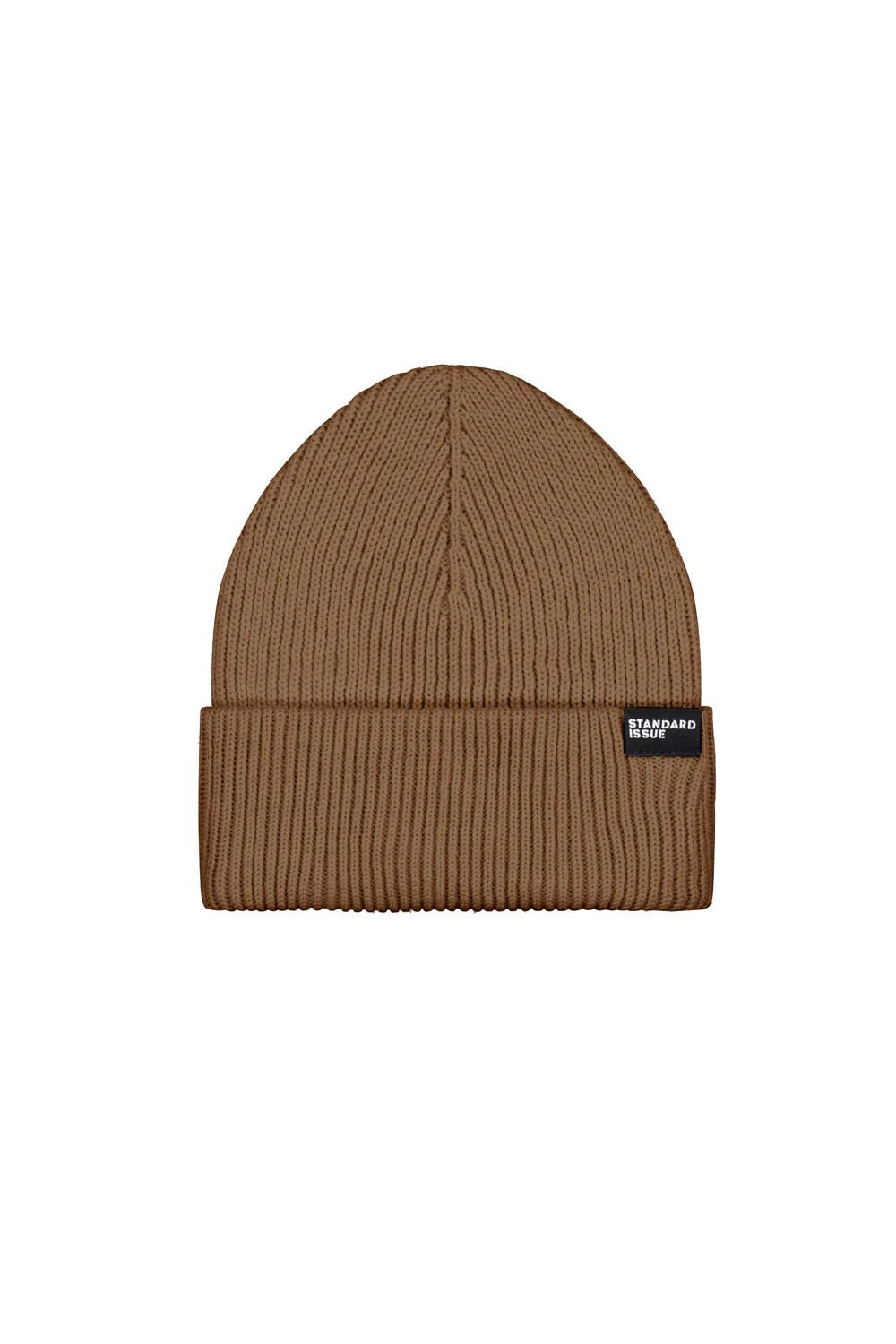 Standard Issue | Merino Rib Beanie | Walnut | Palm Boutique