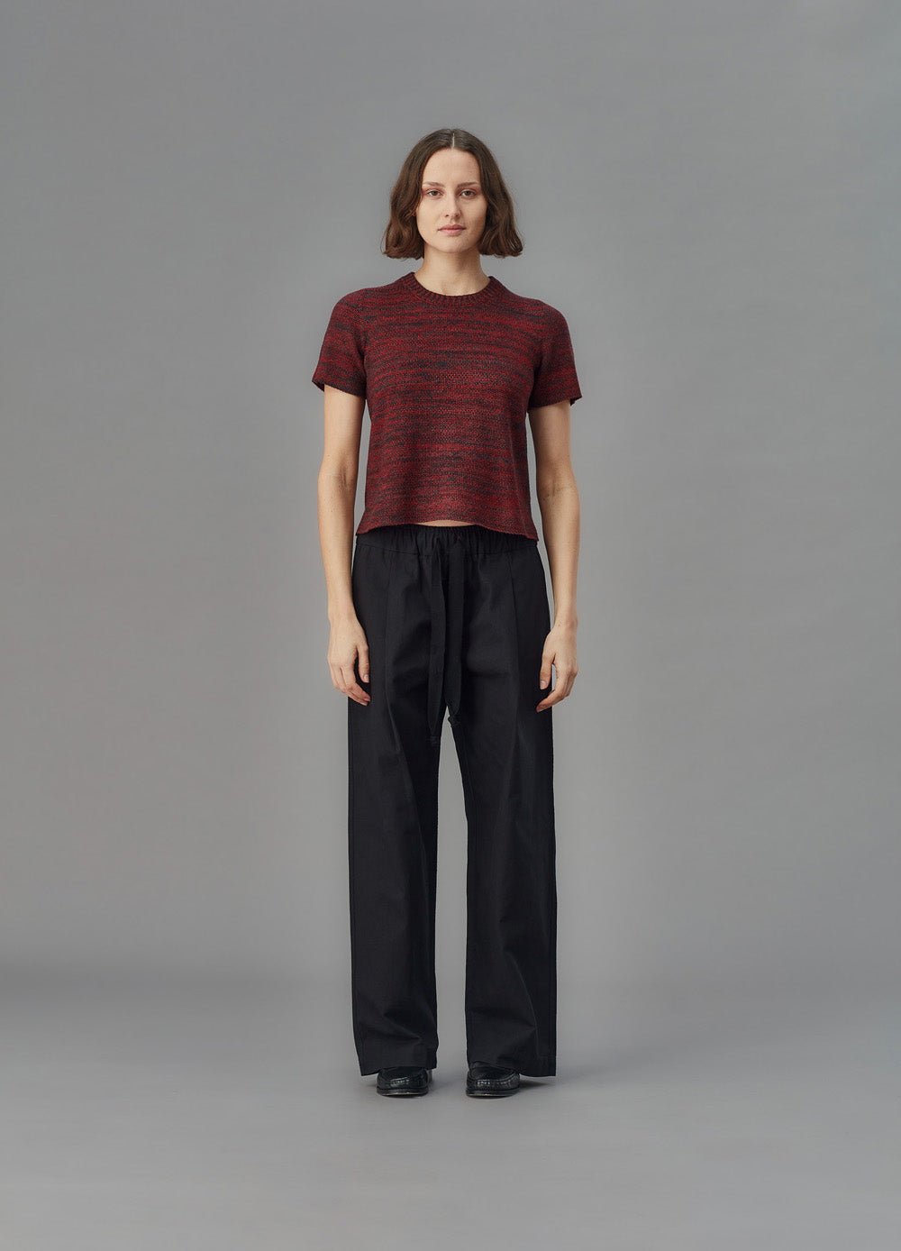 Standard Issue | Merino Sundry T-shirt | Ribbon Fleck | Palm Boutique