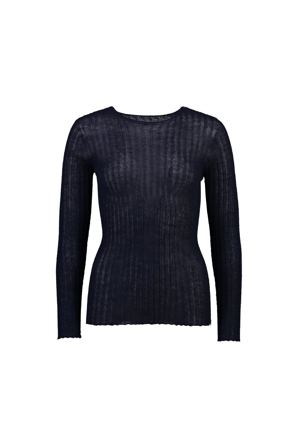 Standard Issue | Merino Tulle Crew | Navy | Palm Boutique
