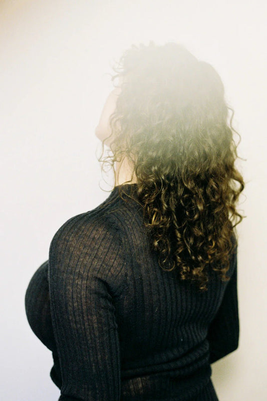 Standard Issue | Merino Tulle Crew | Navy | Palm Boutique
