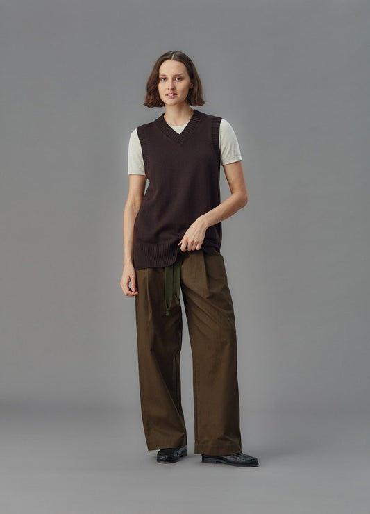 Standard Issue | Merino Vest | Umber | Palm Boutique