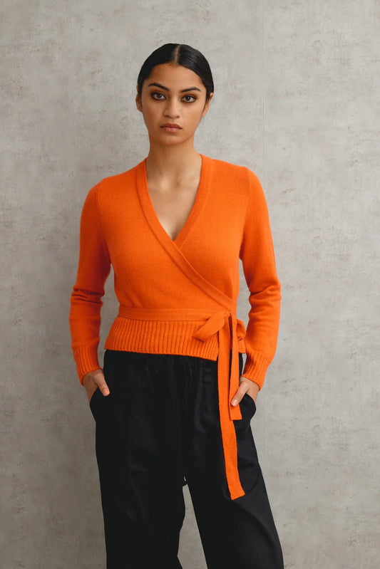 Standard Issue | Okewa Wrap Cardigan | Grenadine | Palm Boutique