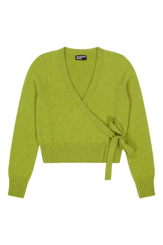 Standard Issue | Okewa Wrap Cardigan | Herb | Palm Boutique