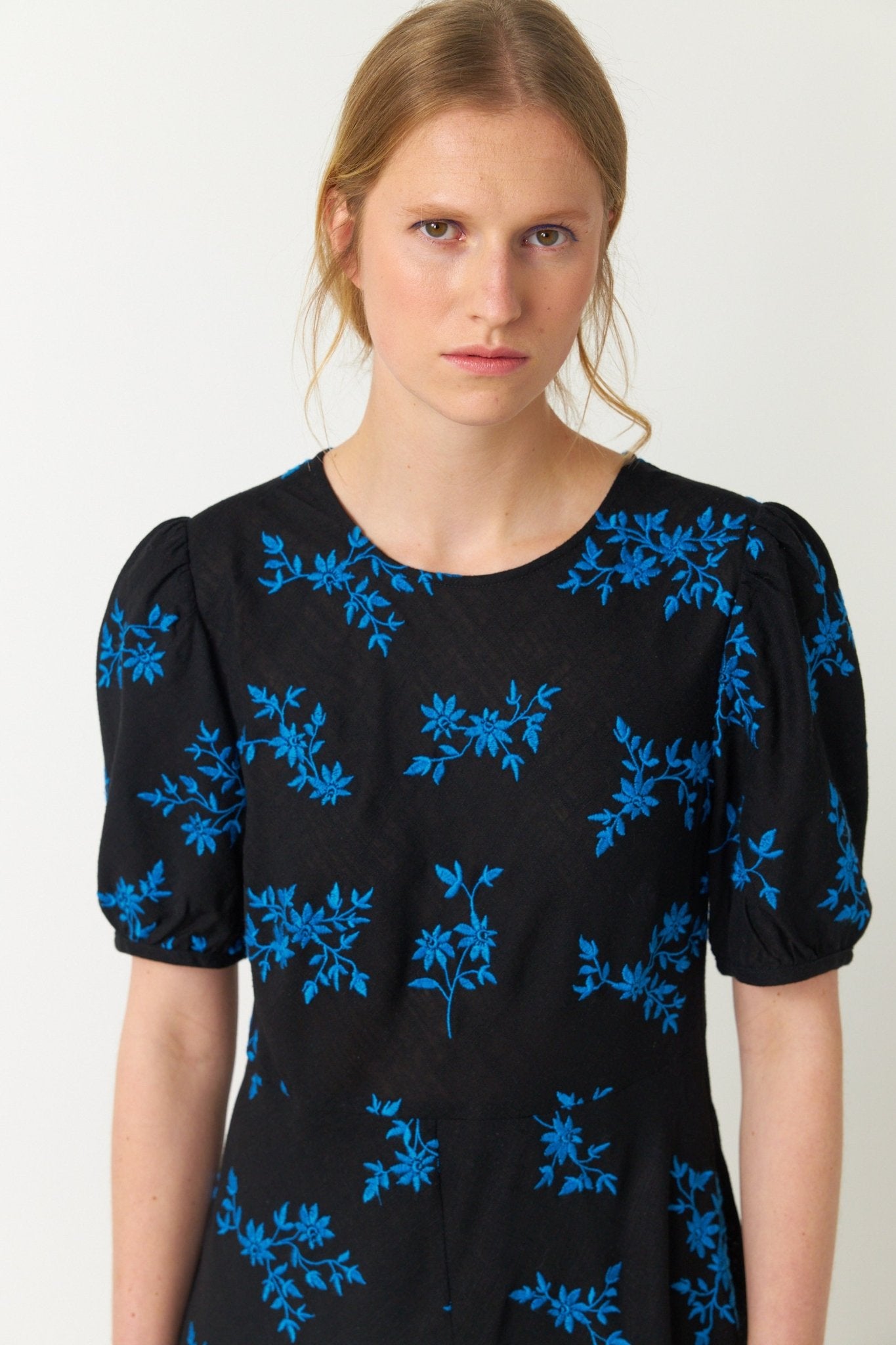 Sylvester | Blooms Dress | Black | Palm Boutique