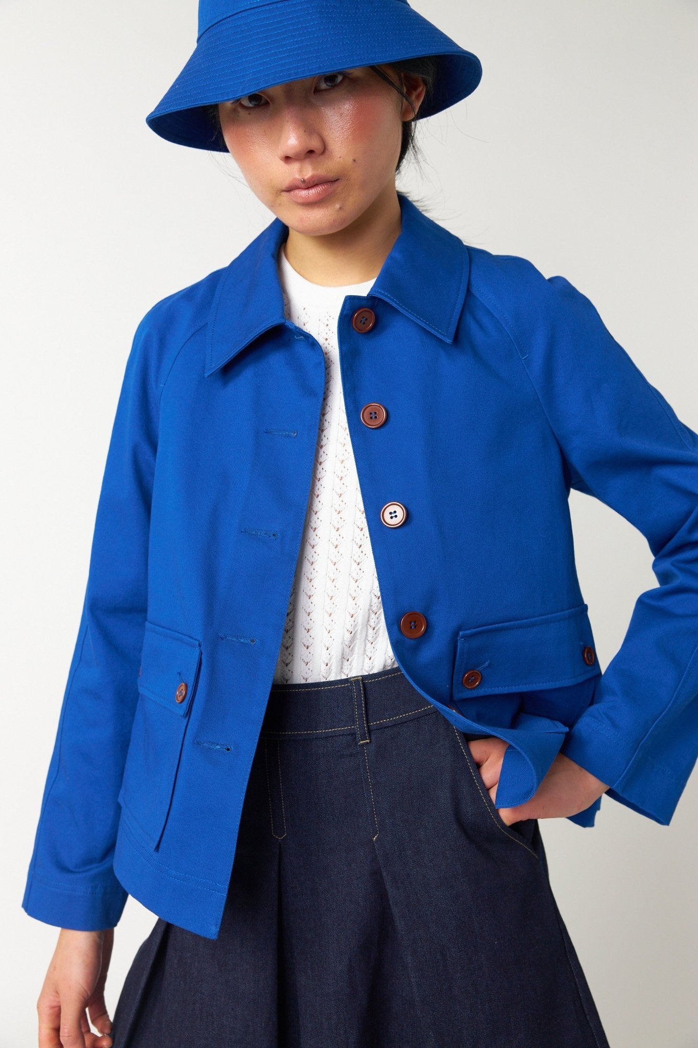 Sylvester | Bucket Hat | French Blue | Palm Boutique