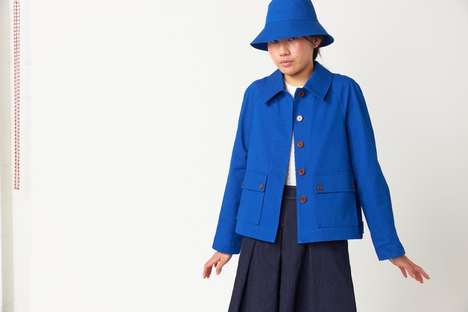 Sylvester | Bucket Hat | French Blue | Palm Boutique