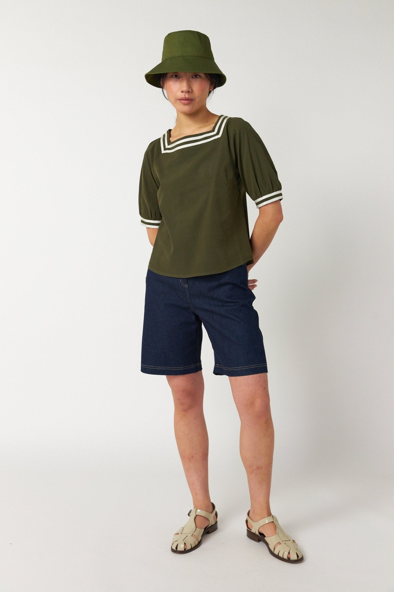 Sylvester | Bucket Hat | Olive | Palm Boutique