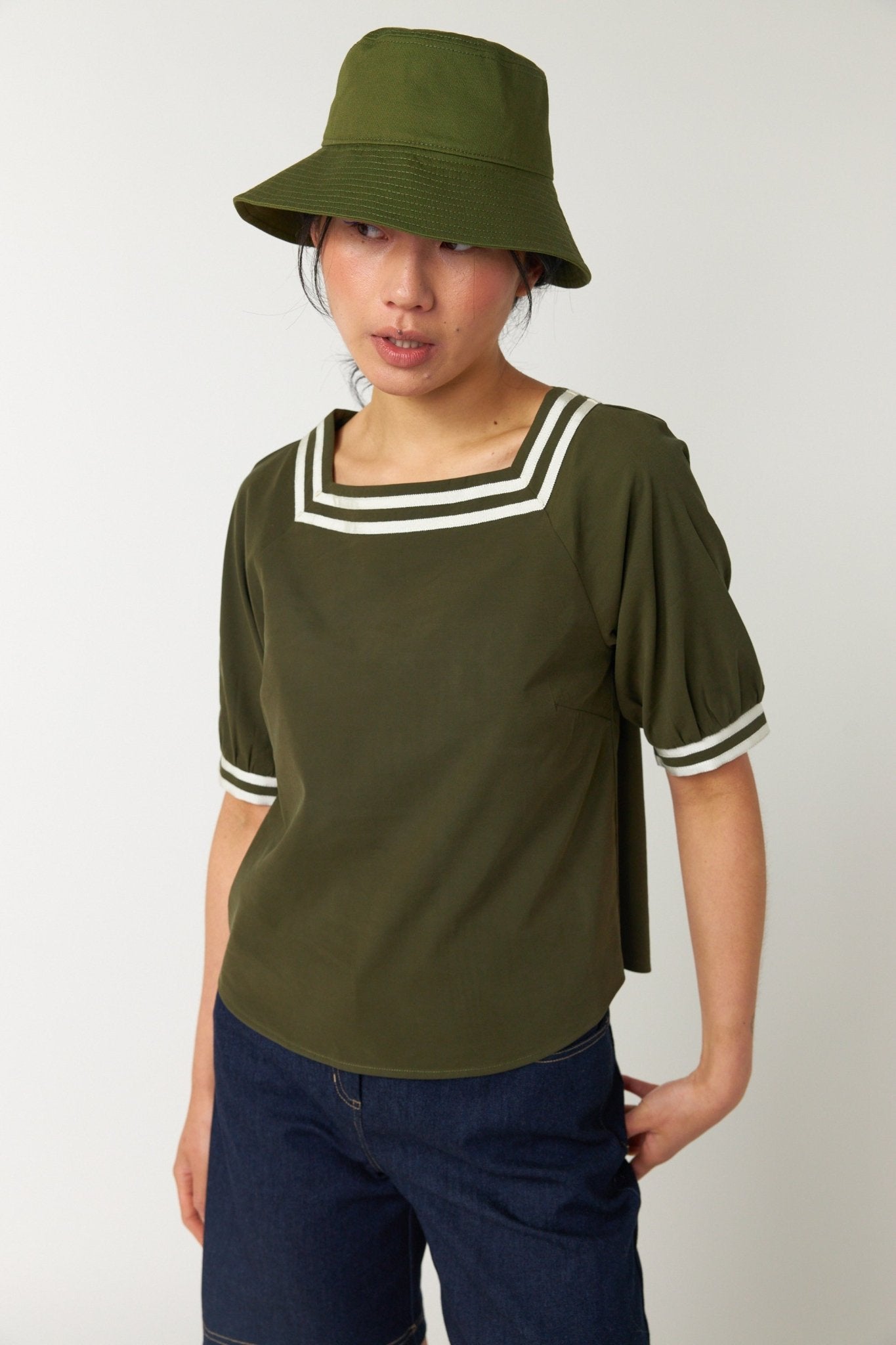 Sylvester | Bucket Hat | Olive | Palm Boutique