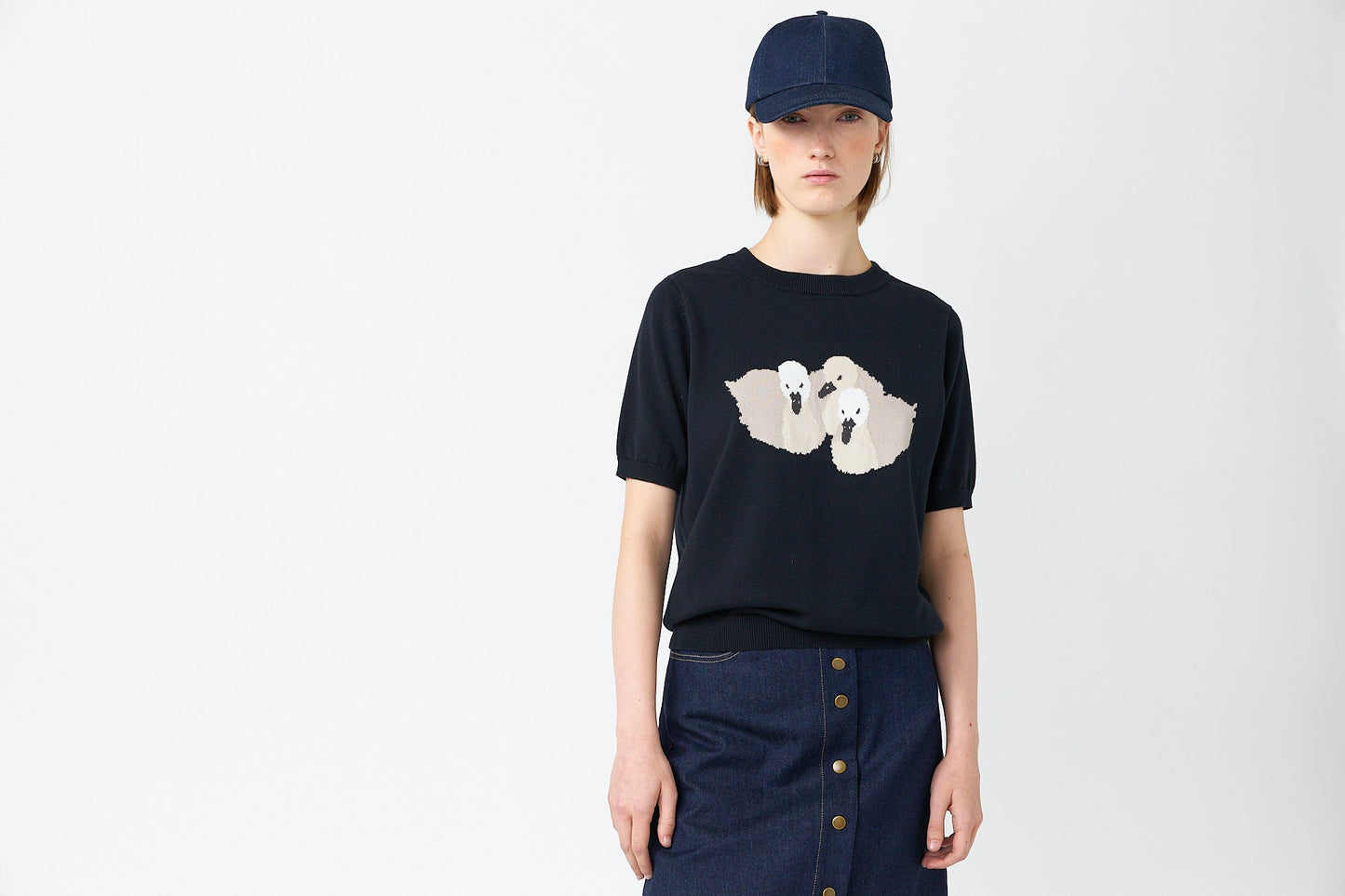 Sylvester | Cygnets Top | Black | Palm Boutique