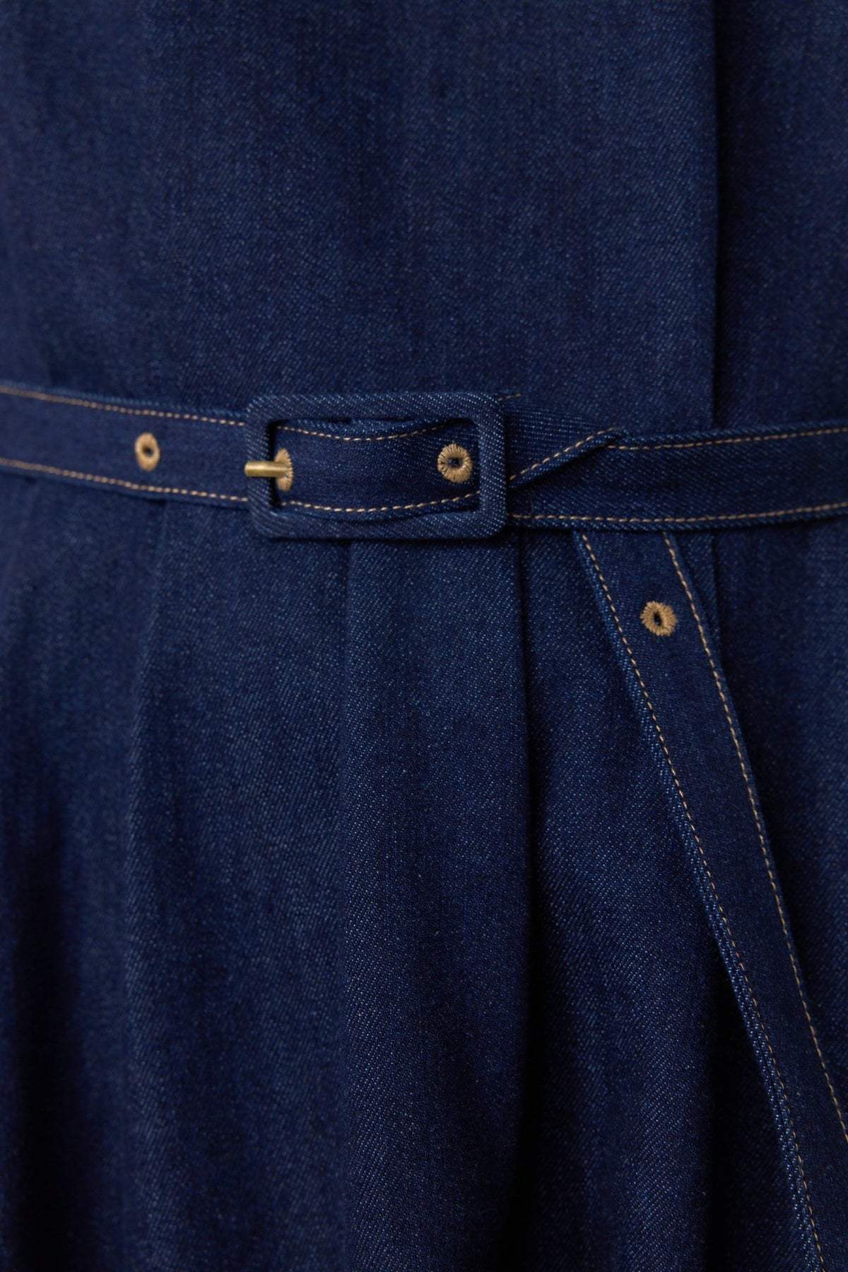 Sylvester | Denim Sculpt Dress | Indigo | Palm Boutique