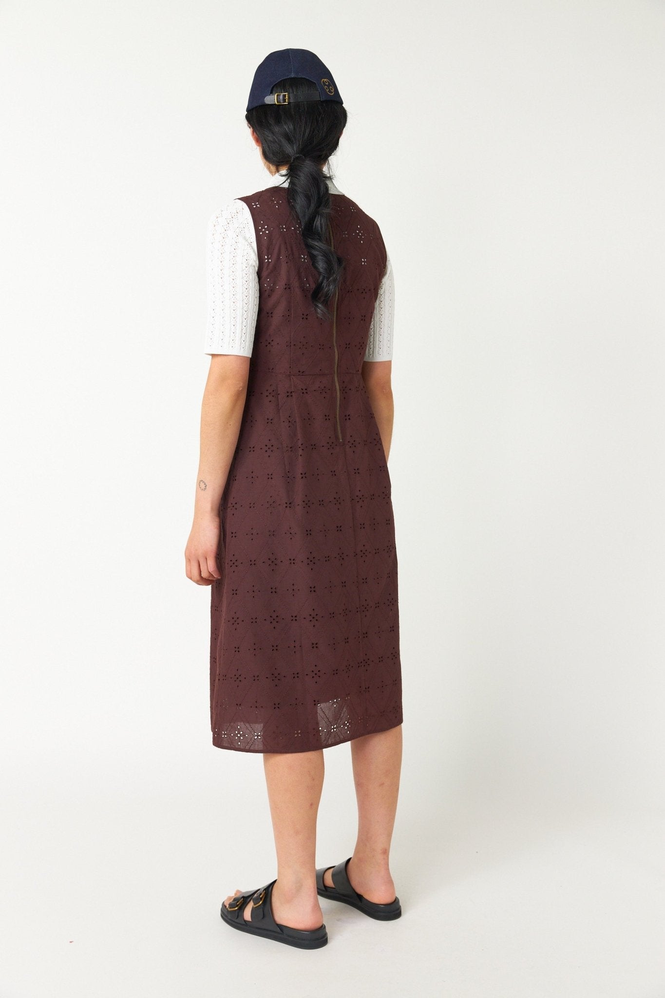 Sylvester | Diamond Dress | Espresso | Palm Boutique