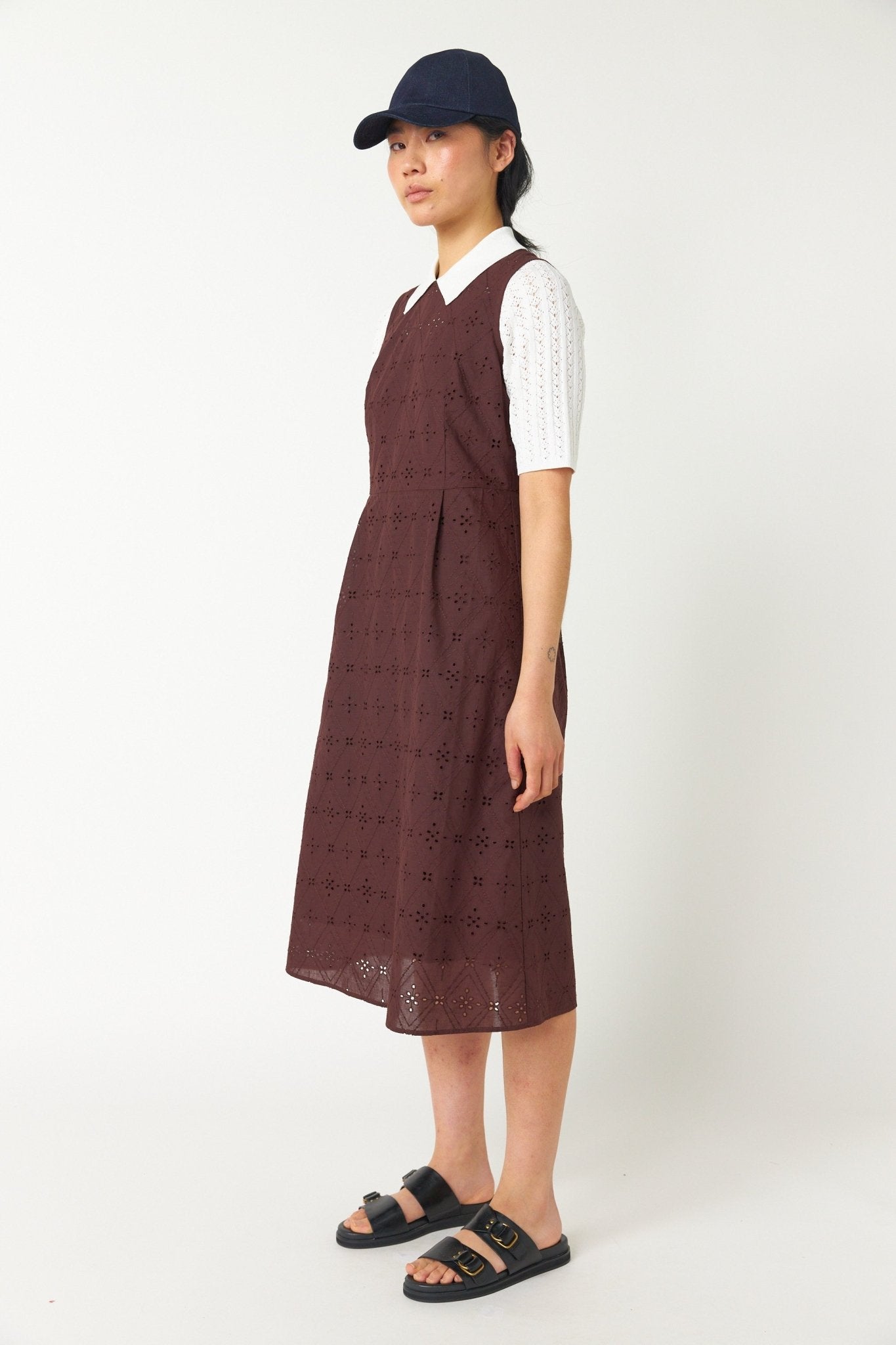 Sylvester | Diamond Dress | Espresso | Palm Boutique