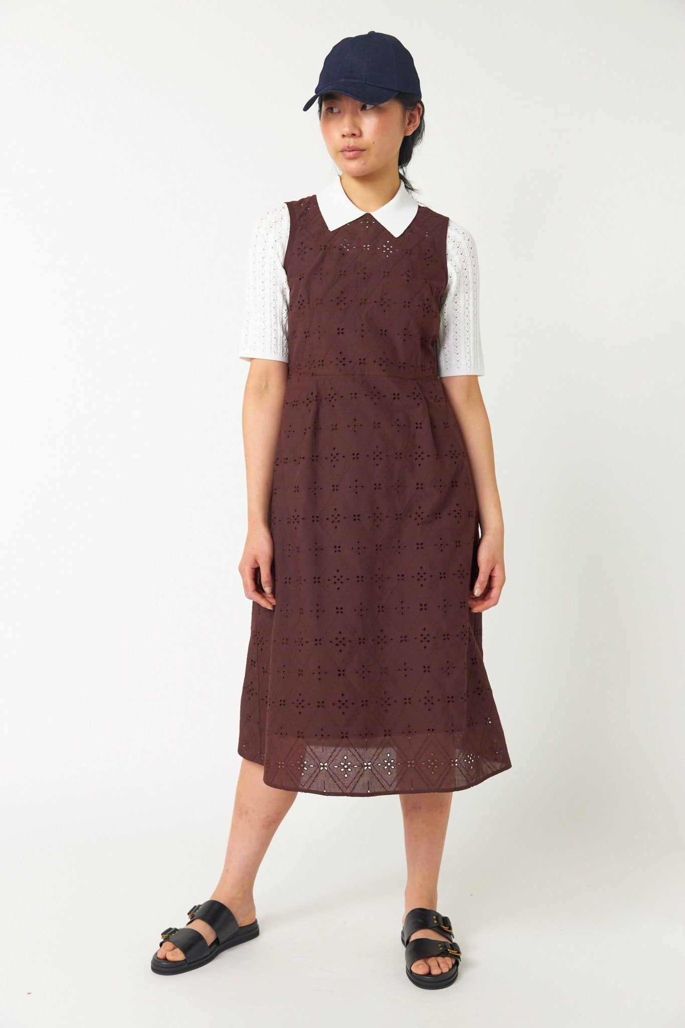 Sylvester | Diamond Dress | Espresso | Palm Boutique