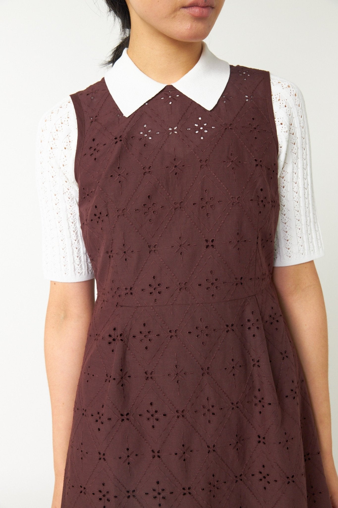 Sylvester | Diamond Dress | Espresso | Palm Boutique