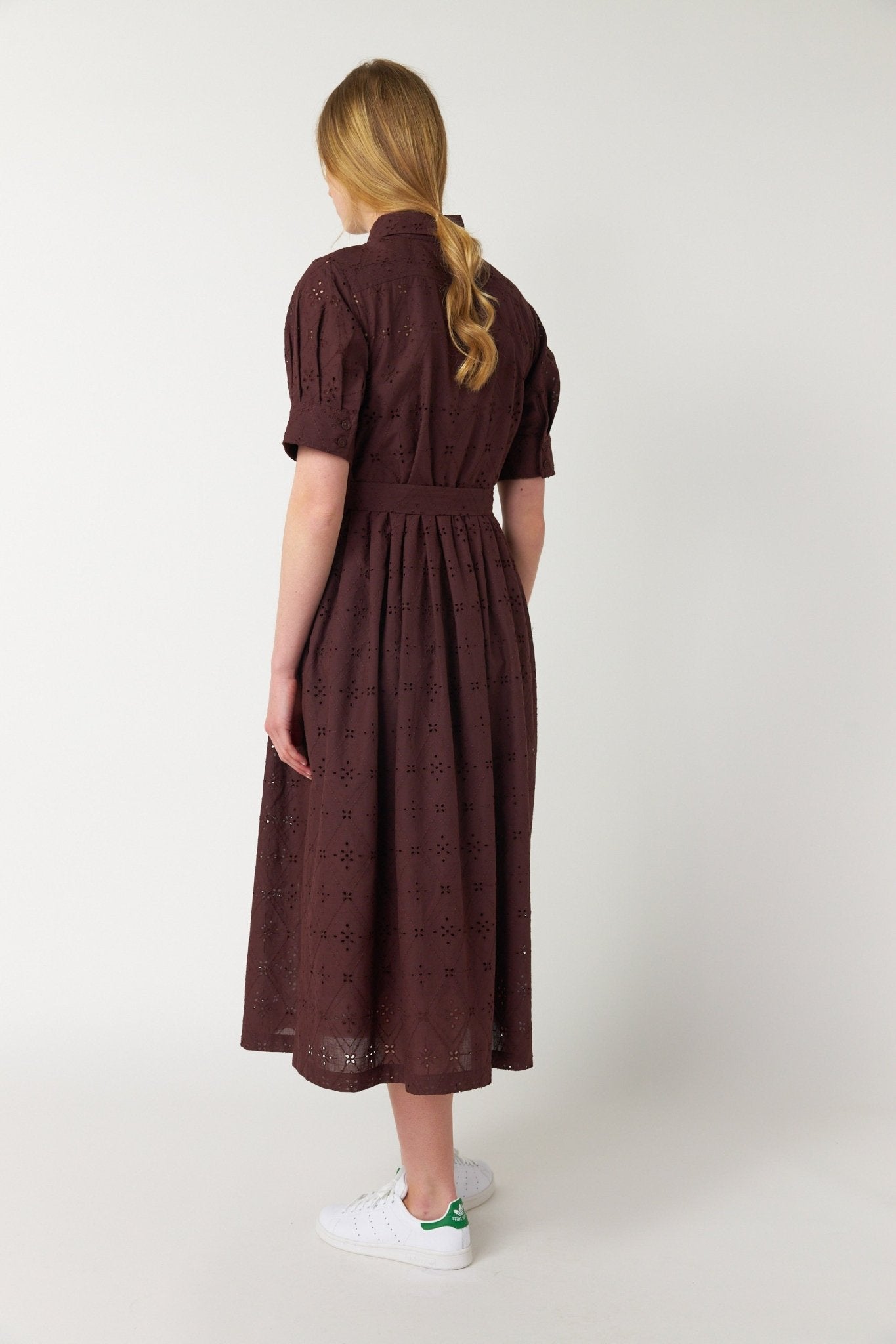 Sylvester | Diamond Shirt Dress | Espresso | Palm Boutique