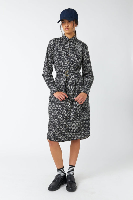 Sylvester | Dimity Shirt Dress | Black | Palm Boutique