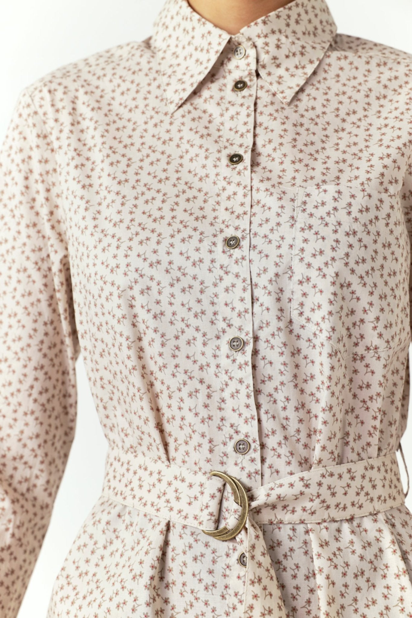 Sylvester | Dimity Shirt Dress | Porcelian | Palm Boutique