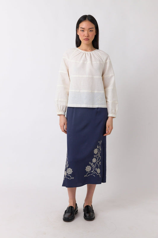 Sylvester | Eternity Top | White | Palm Boutique