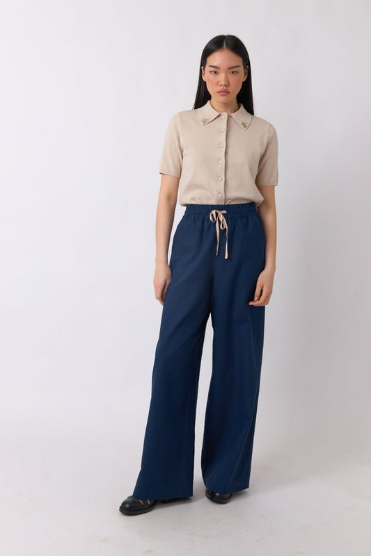 Sylvester | Eternity Trouser | Ink | Palm Boutique