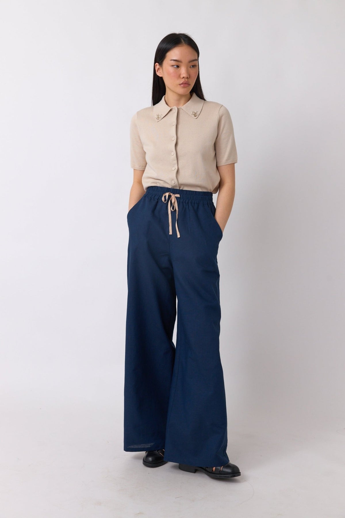 Sylvester | Eternity Trouser | Ink | Palm Boutique