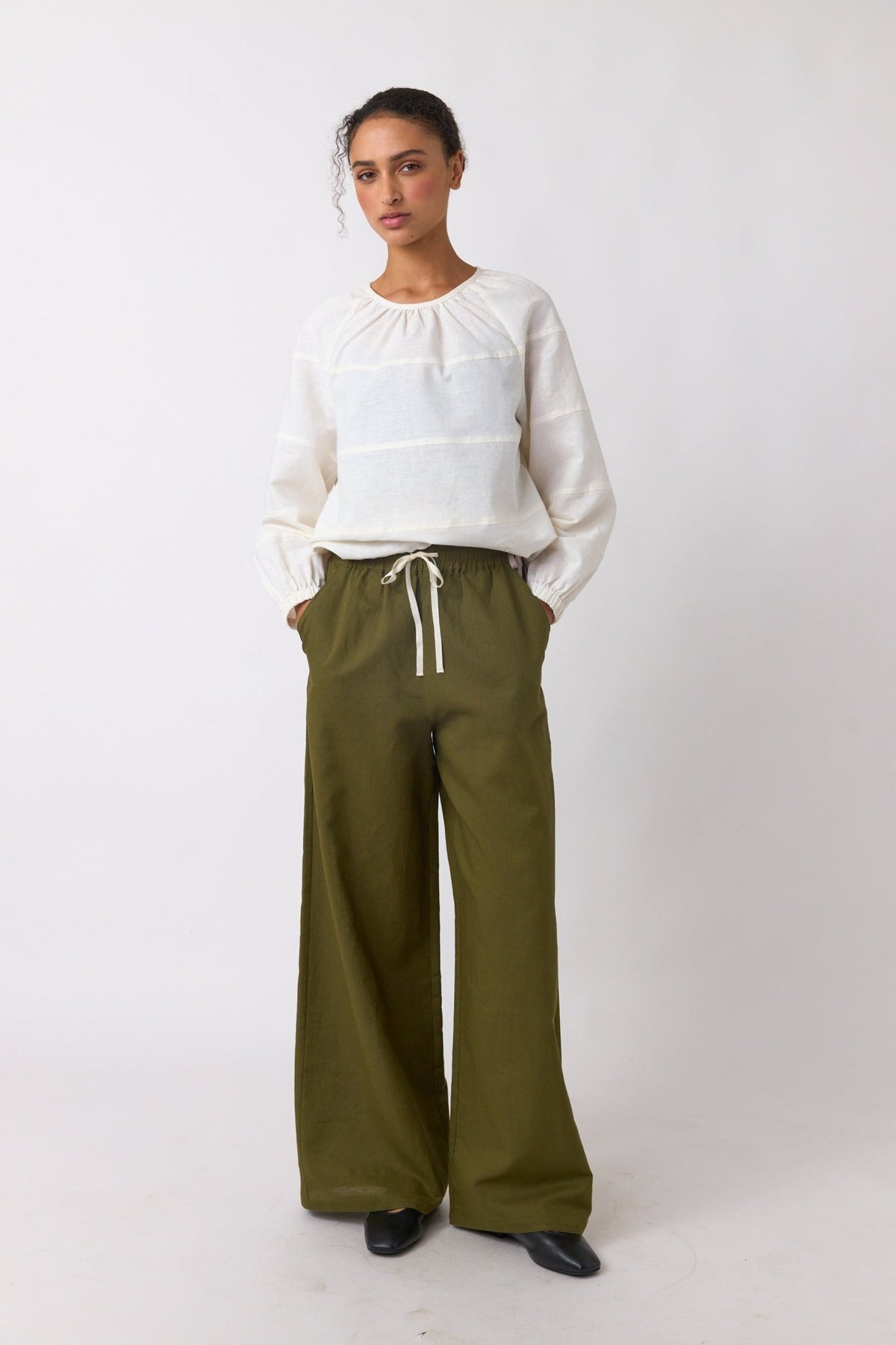 Sylvester | Eternity Trouser | Olive | Palm Boutique