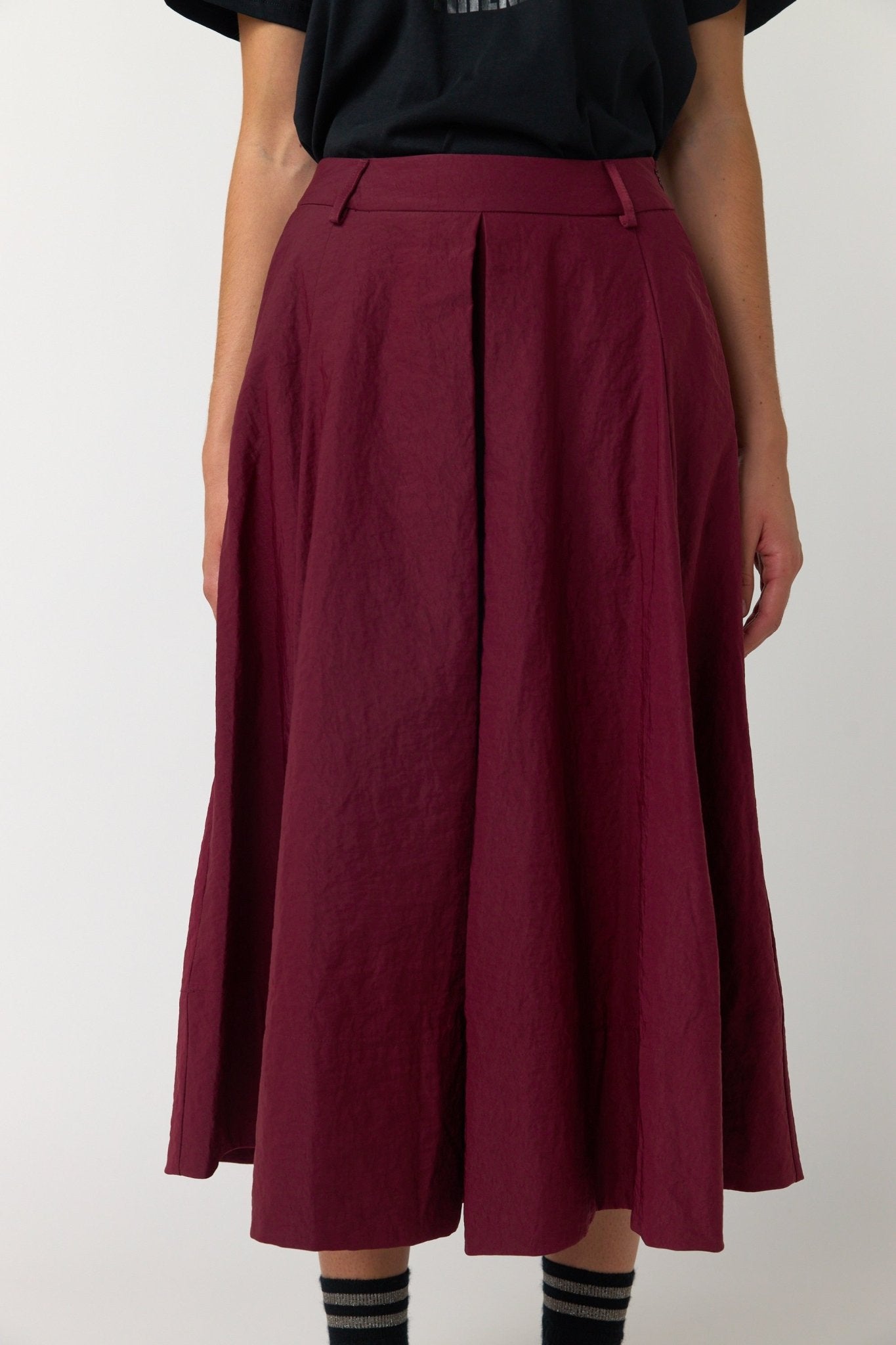 Sylvester | Flight Skirt | Berry | Palm Boutique
