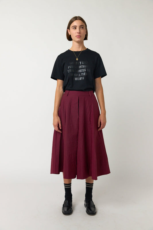 Sylvester | Flight Skirt | Berry | Palm Boutique