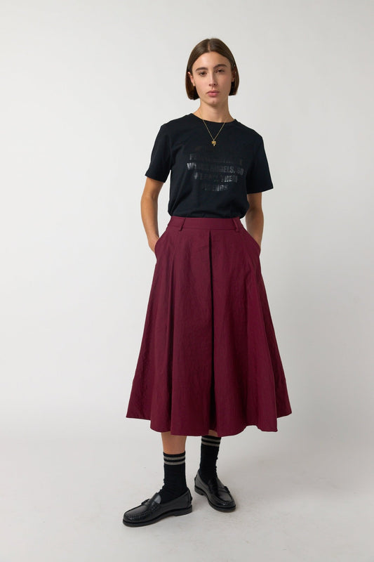 Sylvester | Flight Skirt | Berry | Palm Boutique