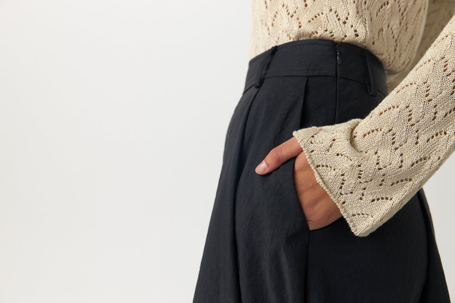 Sylvester | Flight Skirt | Black | Palm Boutique