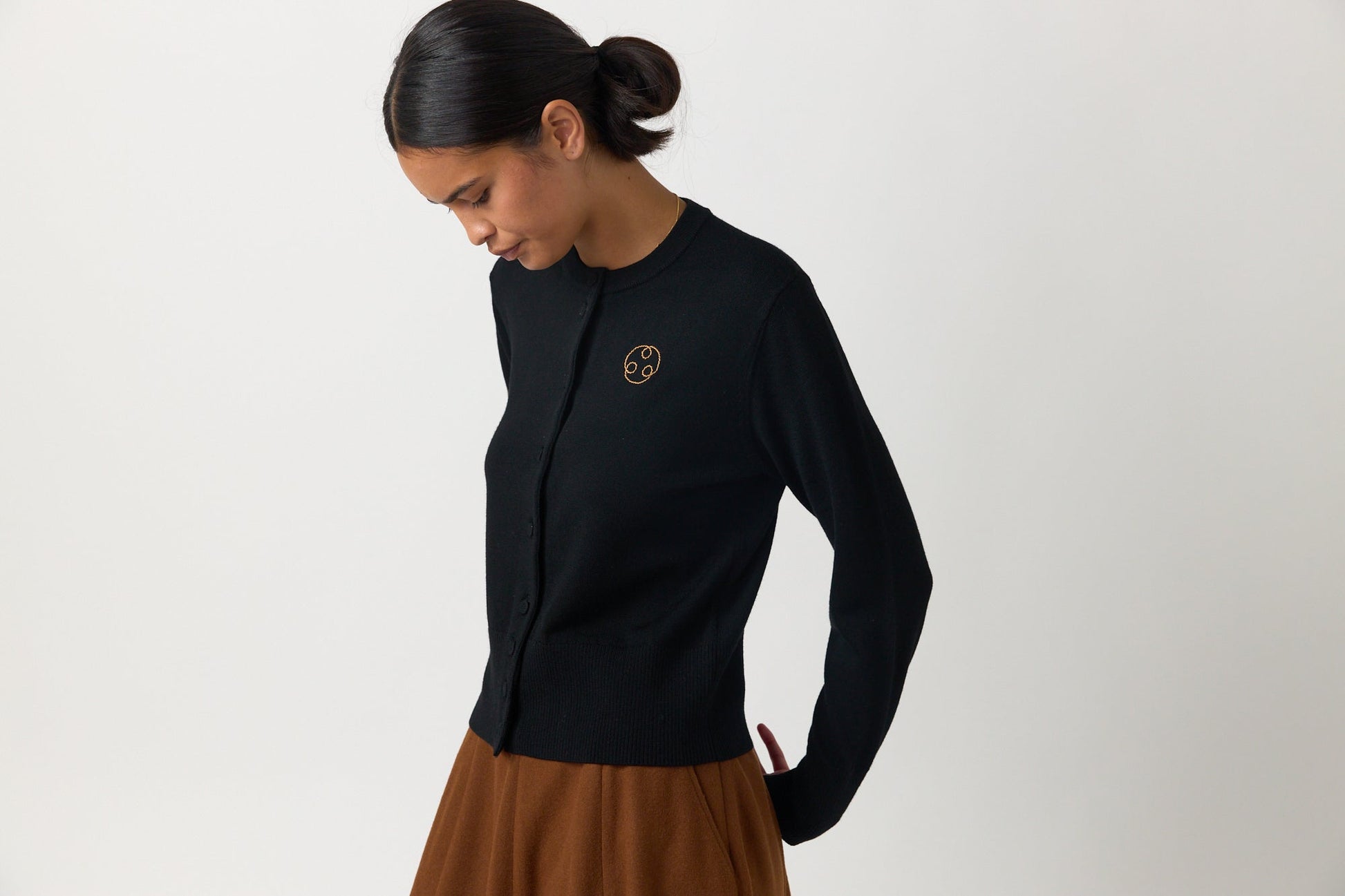 Sylvester | Huddle Cardigan | Black | Palm Boutique
