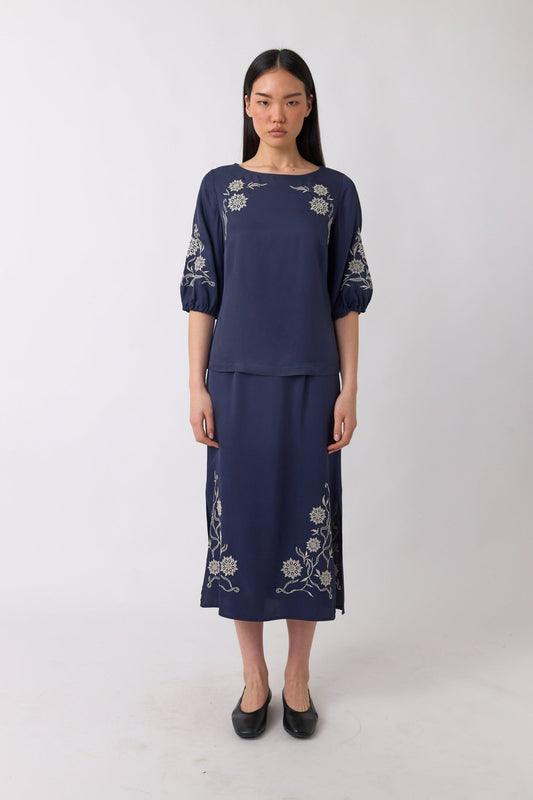 Sylvester | Nova Top | Ink | Palm Boutique