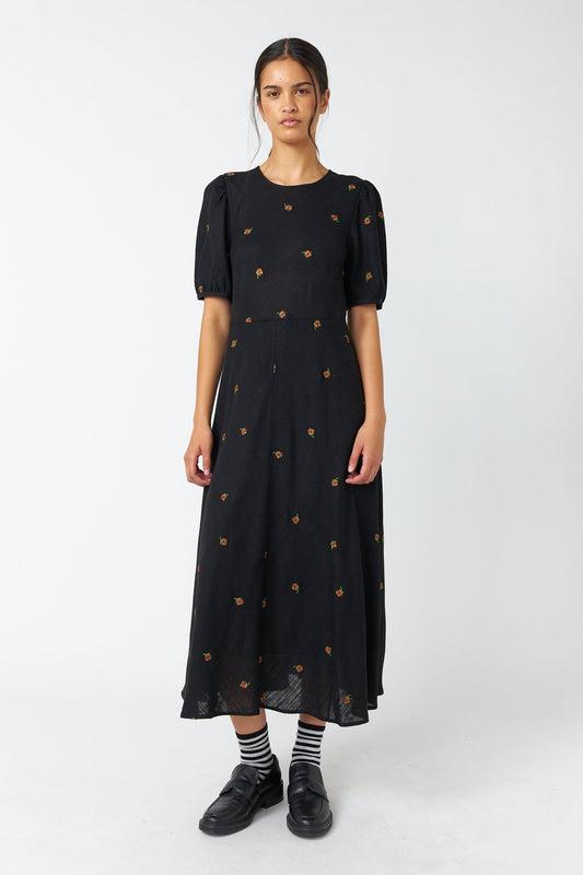 Sylvester | Pansy Dress | Black | Palm Boutique