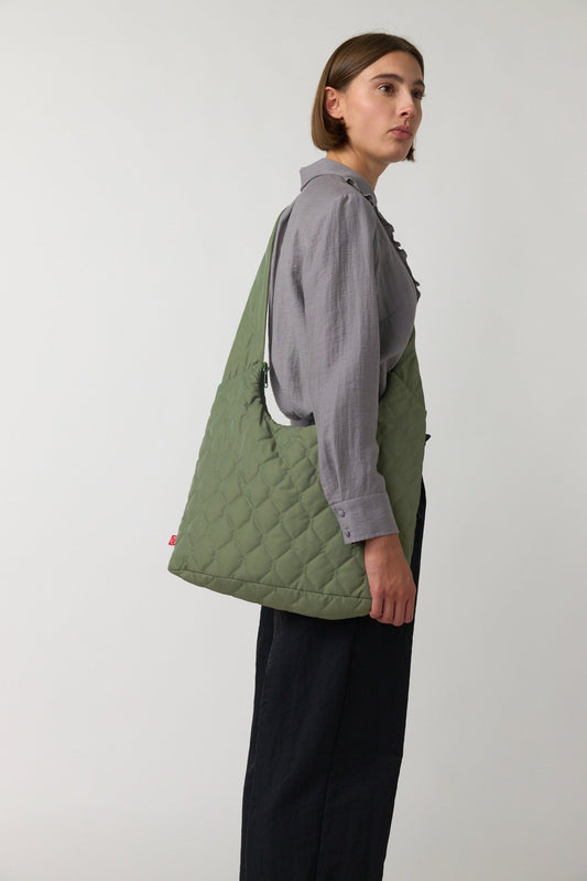 Sylvester | Quilted Bag | Sage | Palm Boutique
