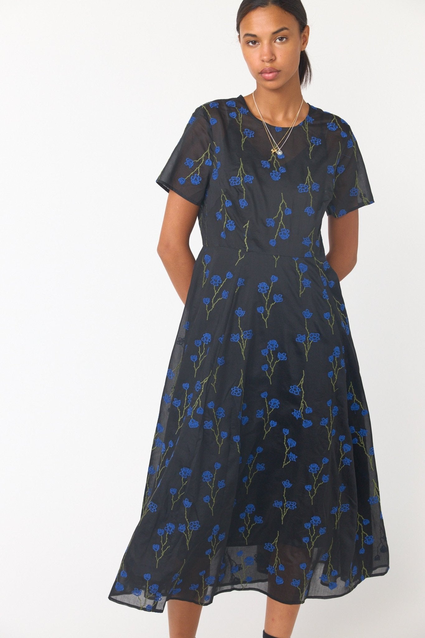 Sylvester | Rose Sybilla Dress | Black | Palm Boutique