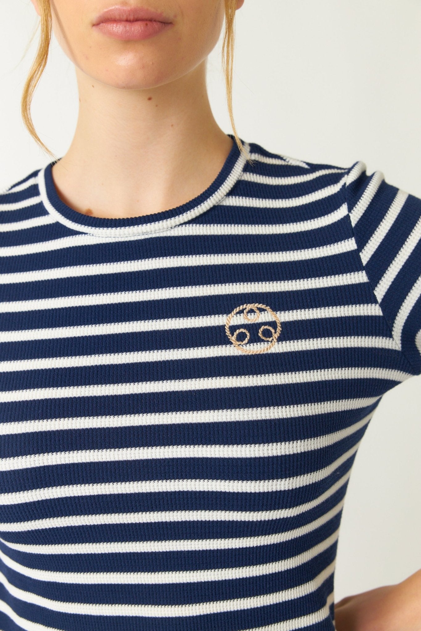 Sylvester | Sailor Stripe Top | Navy | Palm Boutique