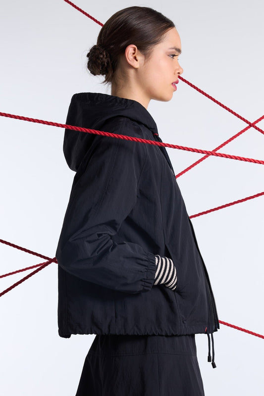 Sylvester | Shell Jacket | Black | Palm Boutique