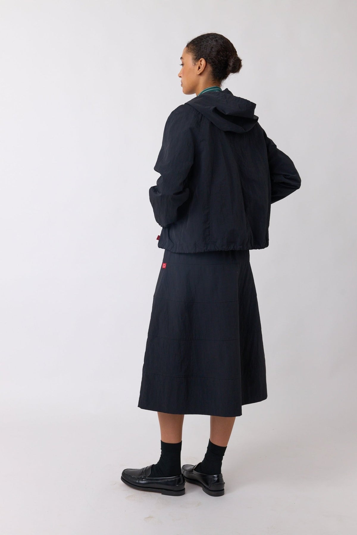 Sylvester | Shell Jacket | Black | Palm Boutique