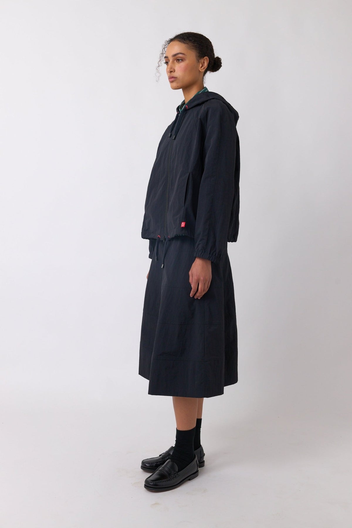 Sylvester | Shell Jacket | Black | Palm Boutique