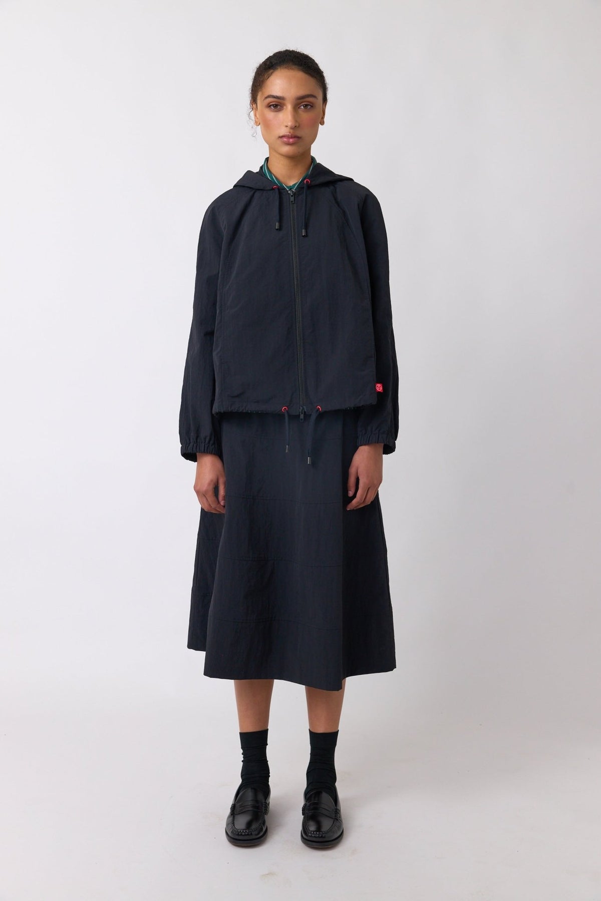 Sylvester | Shell Jacket | Black | Palm Boutique
