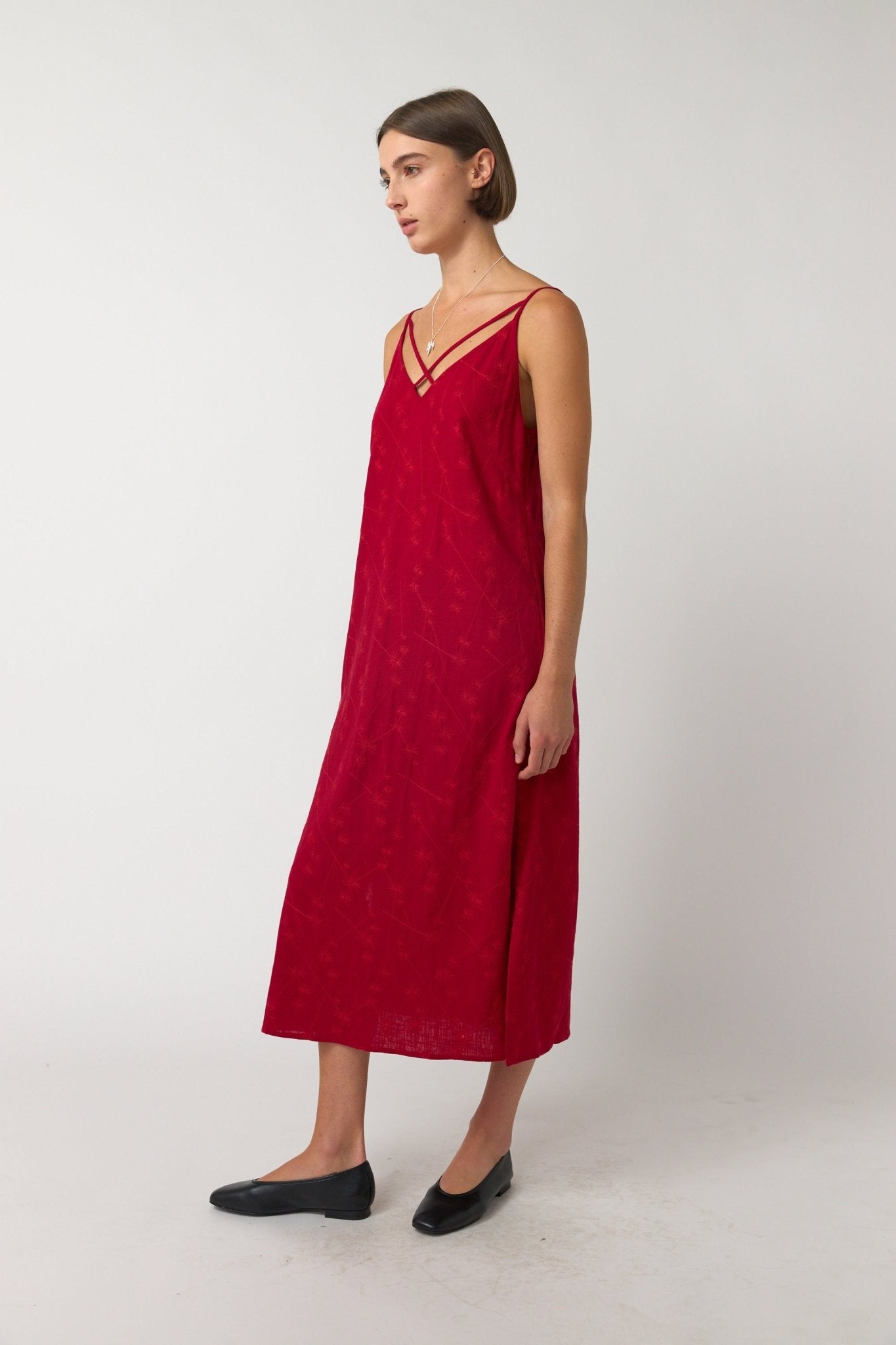 Sylvester | Stellar Slip Dress | Berry | Palm Boutique
