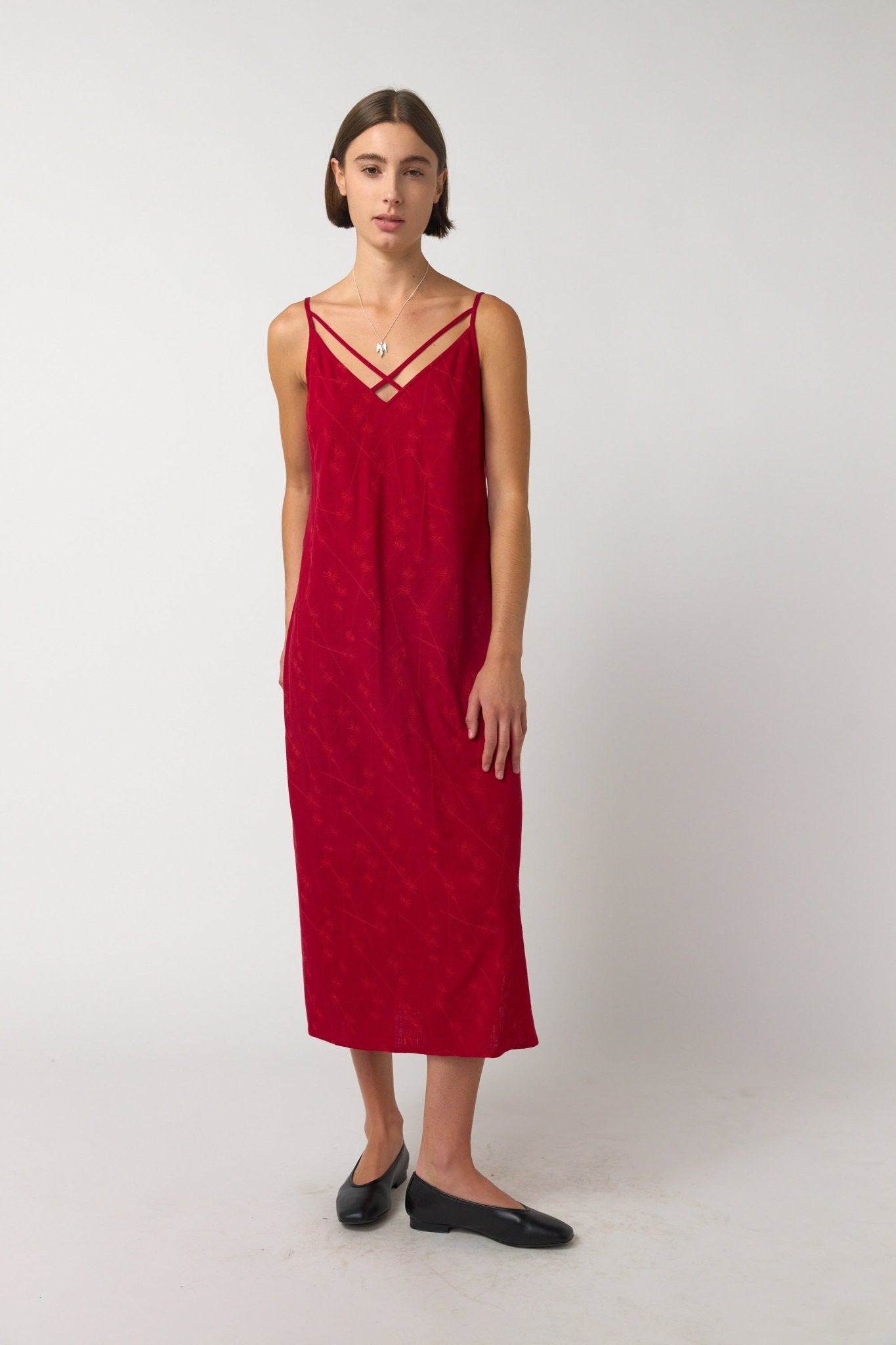 Sylvester | Stellar Slip Dress | Berry | Palm Boutique