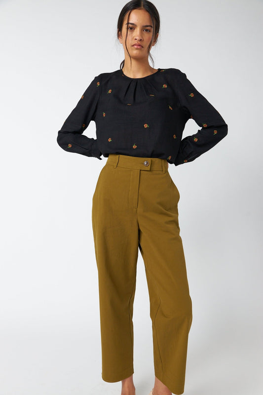 Sylvester | Utility Trouser | Khaki | Palm Boutique